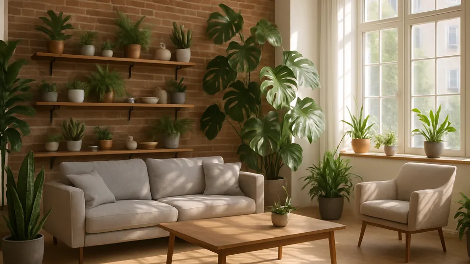 Como Integrar Plantas na Decoração de Interiores
